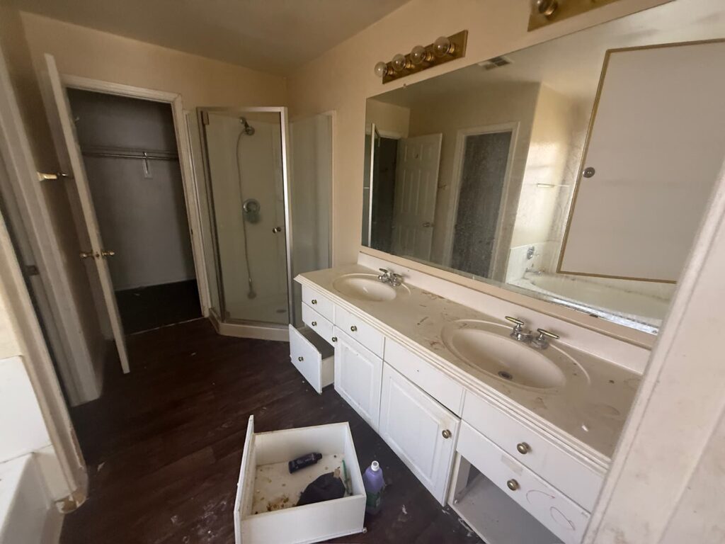 Milagro project bathroom before renovation
